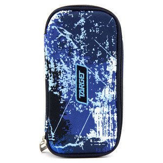 Školní penál bez náplně Target Compact College, modrý se vzorem