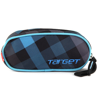 Školní penál Target Modré kostky