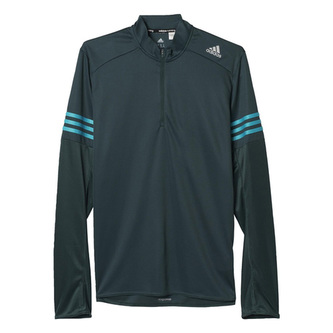 Adidas RS 1/2ZIP LS M RUNNING | T-SHIRT (LONG SLEEVE) | MINGRE/SHOGRN | XL