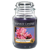 Svíčka ve skleněné dóze Yankee Candle Květ černé švestky, 623 g