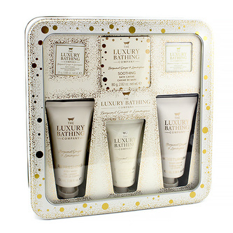 Dárková sada do koupele Grace Cole Bergamot, zázvor a citronová tráva, 6-dílná