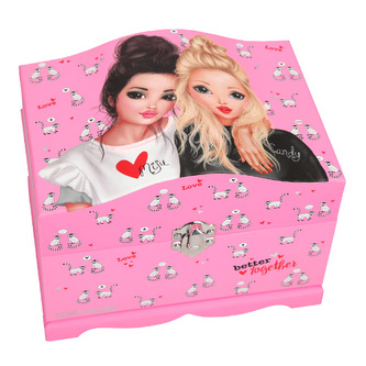 Šperkovnice Top Model Miju a Candy, růžová