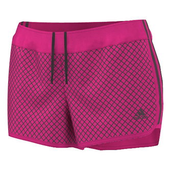Adidas SHORTS M10 SHORT KNIT RUNNING | WOMENS | SHORTS | SHOPIN/MINRED | L 2\"