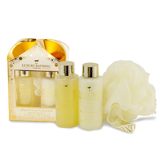 Dámská koupelová sada Grace Cole Bergamot, zázvor a citronová tráva, 3-dílná