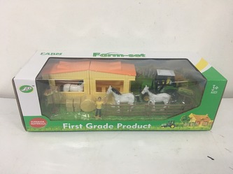 Farmářský set koně a stáje