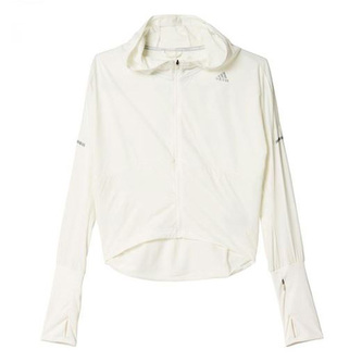 Adidas PURE X JKT W RUNNING | HOODED TRACK TOP | OWHITE | M