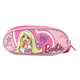 Školní penál Target Barbie, růžový