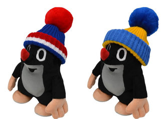 Krtek 20cm kulich modrý-trikol