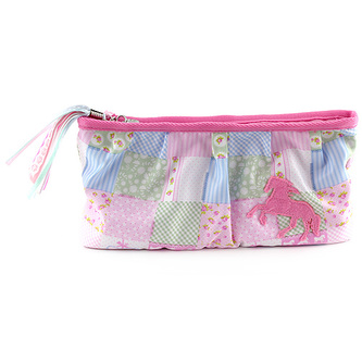 Kosmetická taštička Horses Dreams růžová