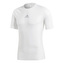 Termo tričko Adidas Alphaskin Shortsleeve | Bílá | XXL