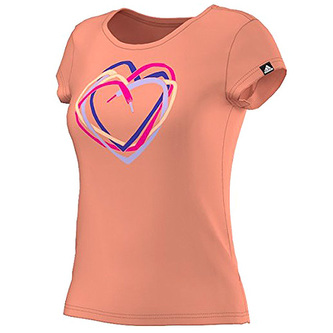 Adidas HEART TEE GRAPHIC TEE (SHORT SLEEVE) | SEFLOR | S