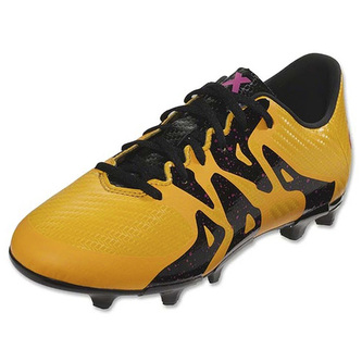 Adidas X 15.3 FG/AG J FOOTBALL | KIDS | LOW TOP | SOGOLD/CBLACK/SHOPIN | 4-