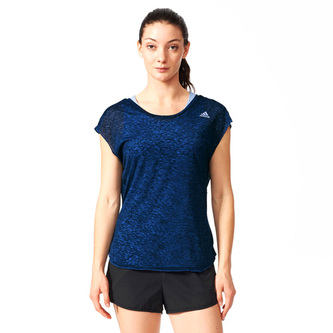 Adidas RUN SS LAYER T RUNNING | T-SHIRT (SHORT SLEEVE) | MINBLU/PRIBLU | 40