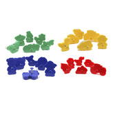 Vykrajovátka Feuchtmann 12 x farma, 6 x circus, 6 x safari