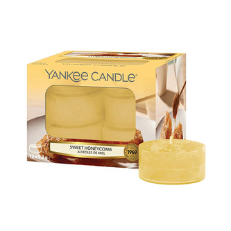 Svíčky čajové Yankee Candle Sladká plástev, 12 ks