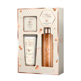 Dámská koupelová sada Grace Cole Vanilka, med a fík, 3-dílná