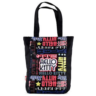 Nákupní taška Hello Kitty černá