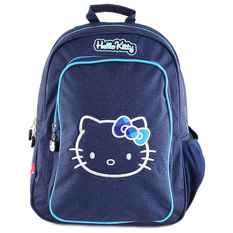 Školní batoh Hello Kitty tmavě modrý s motivem Hello Kitty