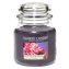 Svíčka ve skleněné dóze Yankee Candle Květ černé švestky, 410 g