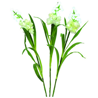 Arum sada Europalms Arum sada bílá, s bílými LED diodami, 85 cm