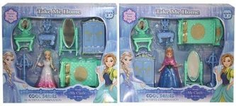 Meble do zamku z lalką