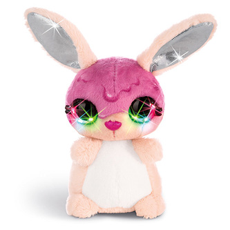 Plyšový zajíček Nici Tofflemoffle, s LED diodami, 12 cm