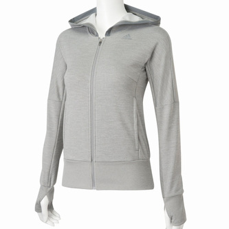 Adidas BTR HOODY W HOODED SWEAT | MGREYH | 40