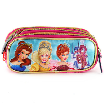 Školní penál Princess elipsovitý