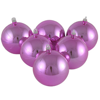 Vánoční ozdoba Europalms purpurové, 6cm