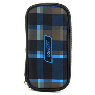 Školní penál bez náplně Target Compact, šedo-modro-černý