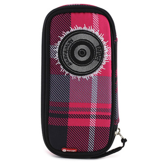 Školní penál Target růžovo-černý