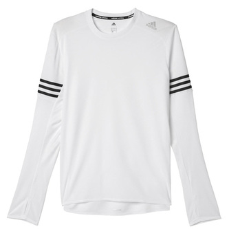 Adidas RS LS M RUNNING | T-SHIRT (LONG SLEEVE) | WHITE/BLACK | L