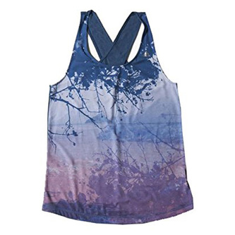Adidas DRAPY TANK AOP TANK | VISBLU | XL