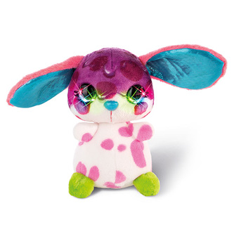 Plyšový pejsek Nici Bluffy, s LED diodami, 16 cm