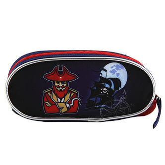 Školní penál Target Pirates, barva modrá