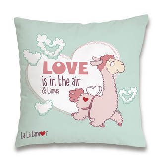 Polštářek Nici \"Love is in the air\", 37 x 37 cm