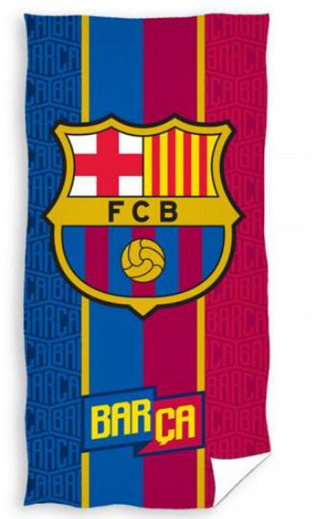 Ručník - osuška FC Barcelona: Znak (70 x 140 cm)