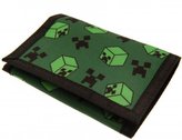 Rozkládací peněženka Minecraft: Creeper (13 x 10 cm)