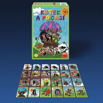 Krtek a počasí společenská hra v krabici 19x27x3,5cm