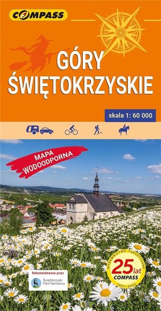 Mapa - Góry Świętokrzyskie 1:60 000
