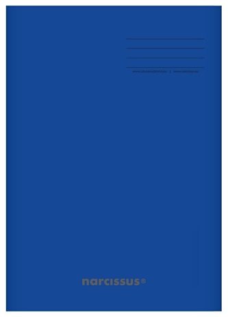 Zeszyt A5/16K kratka PP Blue (4szt) NARCISSUS