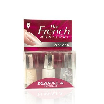 MAVALA French Manicure Silver 3x5