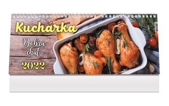 Kuchárka - Dobrú chuť 2022 - stolový kalendár