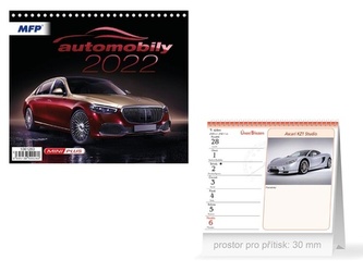 Mini Automobily 2022 - stolní kalendář