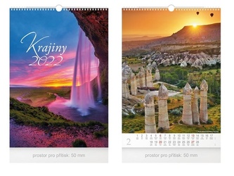 Krajiny 2022 - nástěnný kalendář