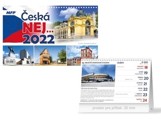 Česká NEJ… 2022 - stolní kalendář