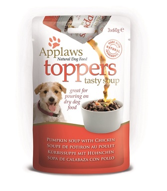 Applaws toppers Dog dýňová polévka s Kuřetem 3x60g DOPRODEJ