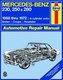 Mercedes-Benz 230, 250 & 280 6-Cylinder Sohc 1968 Thru 1972 Haynes Repair Manual