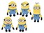 Minions plyš 28 cm, 5 druhů (1ks)  10m+
