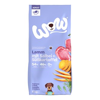 WOW Jehněčí Adult granule 6kg